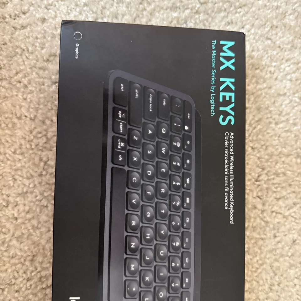 Teclado inalámbrico Logitech MX Keys (920009294) - Grafito Foto 2 de 4