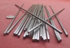 1018 Steel Square Bar, 1/8" Thick x 1/8" Wide x 12" Length, 24 Pcs, 24 Ft Total