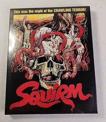 Squirm (Blu-ray, 1976) Kino Lorber Slipcover Brand New 