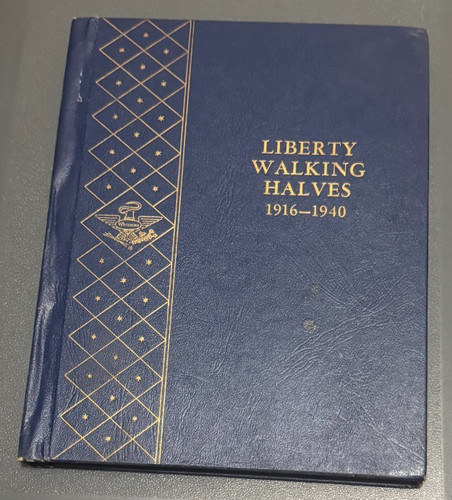 Whitman Walking Liberty Half Dollars 1916-1940 #9423 Coln Album