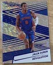 Jalen Duren 2024-25 Panini Revolution Storm Parallel 