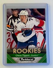 Owen Tippett Parkhurst Rookies 2017-18 Parkhurst Upper Deck Hockey NHL Card #289