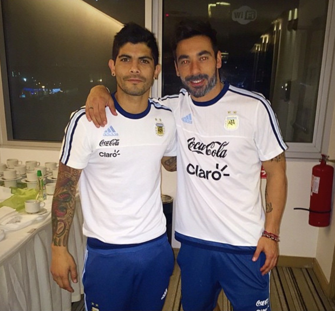 Adidas AFA Argentina Hangout T-shirt Large