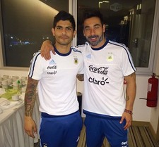 Adidas AFA Argentina Hangout T-shirt Large