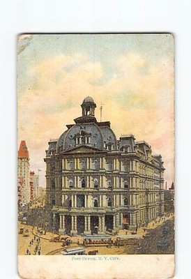 Postcard Post Office New York City New York USA