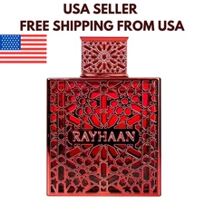 Rayhaan Crimson EDP 3.4 oz Unisex Perfume Luxury Long Lasting Fragrance