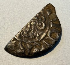 King John Short Cross Cut Halfpenny - RAUF ON CANT - Canterbury Class 5b2/3