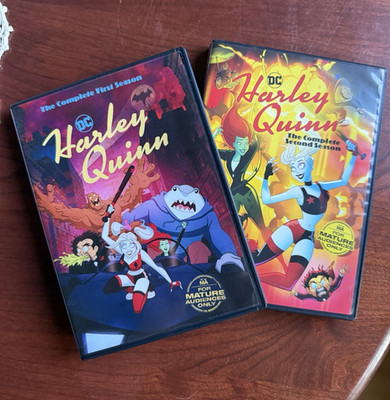 DC Harley Quinn Complete Seasons 1-2 DVD Set Kaley Cuoco Warner Bros 2019