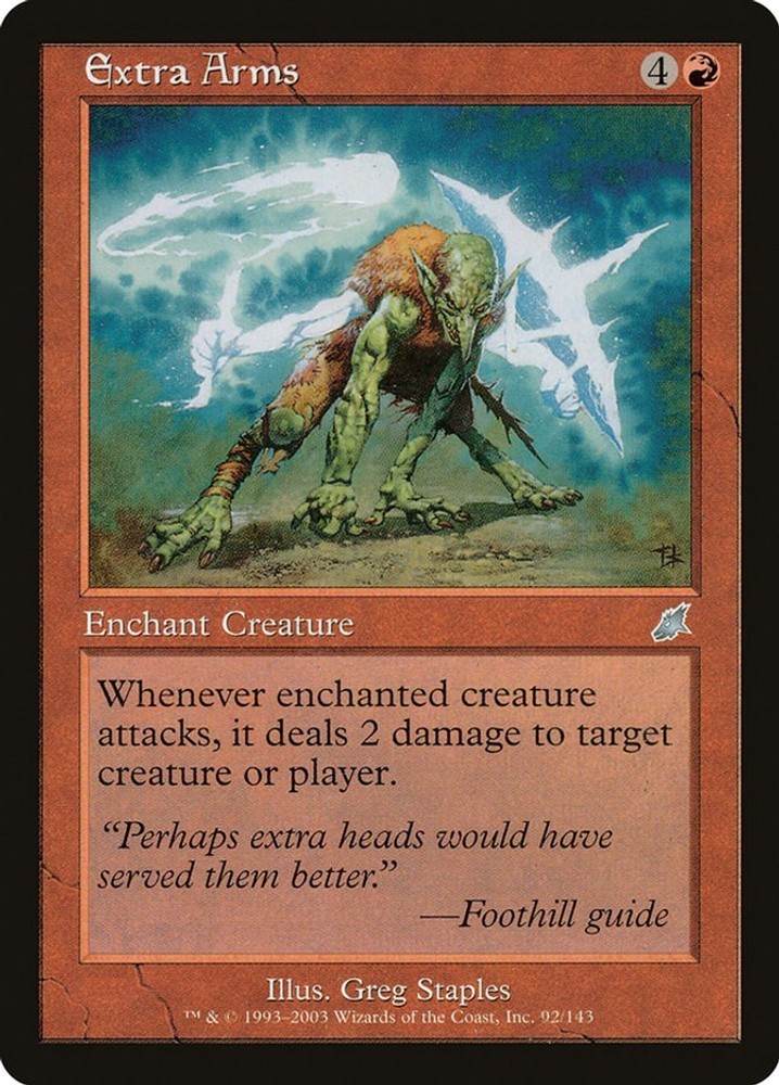 Extra Arms #92 (LP) Scourge (SCG) MTG