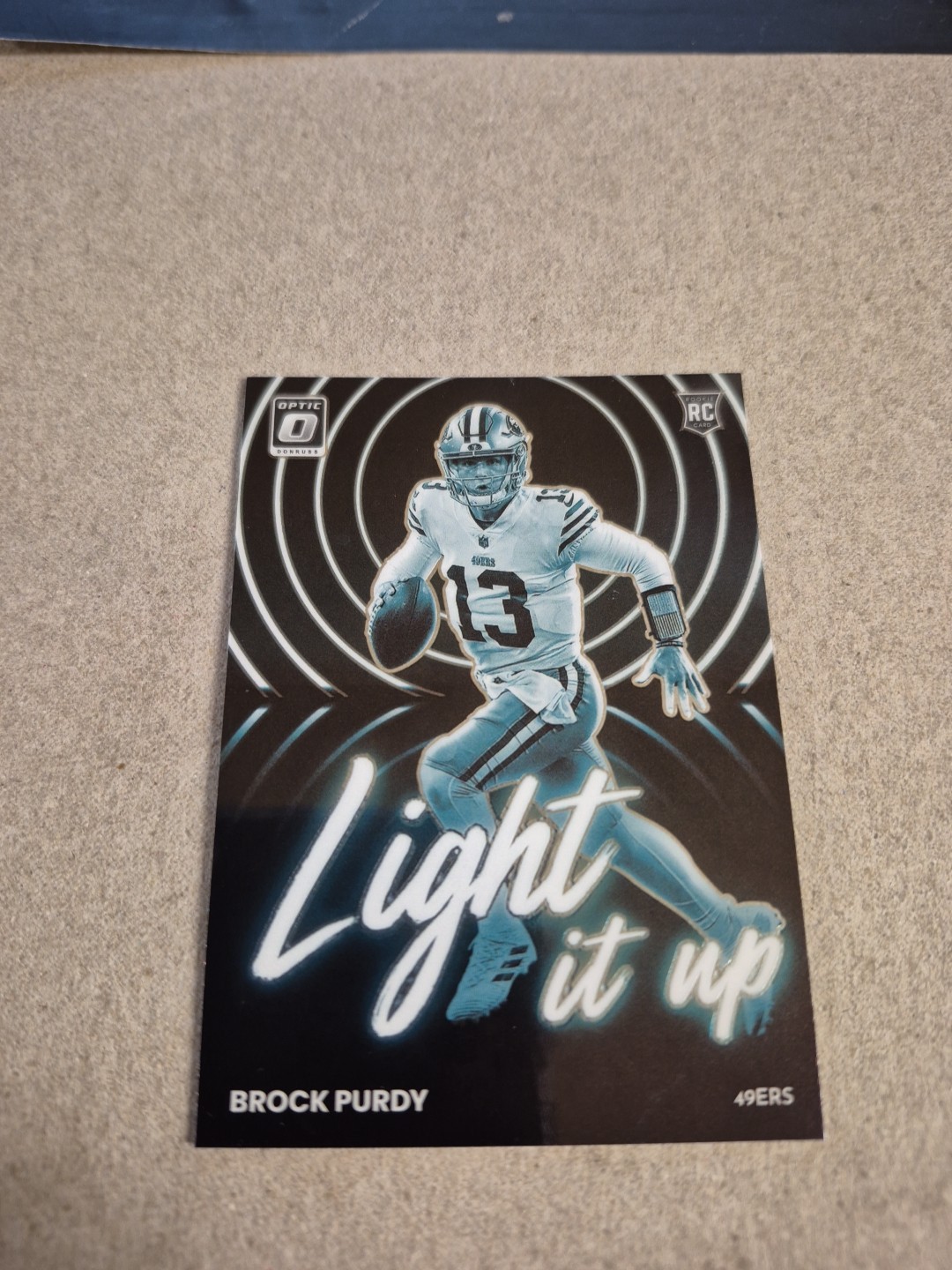 2022 Panini Donruss Optic - Light It Up #LU-20 Brock Purdy (RC) 🔥