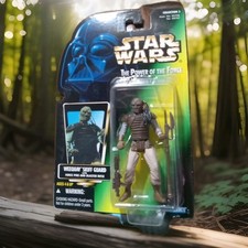 Hasbro Star Wars Power Of The Force Green Card Weequay Skiff Guard Action Figure