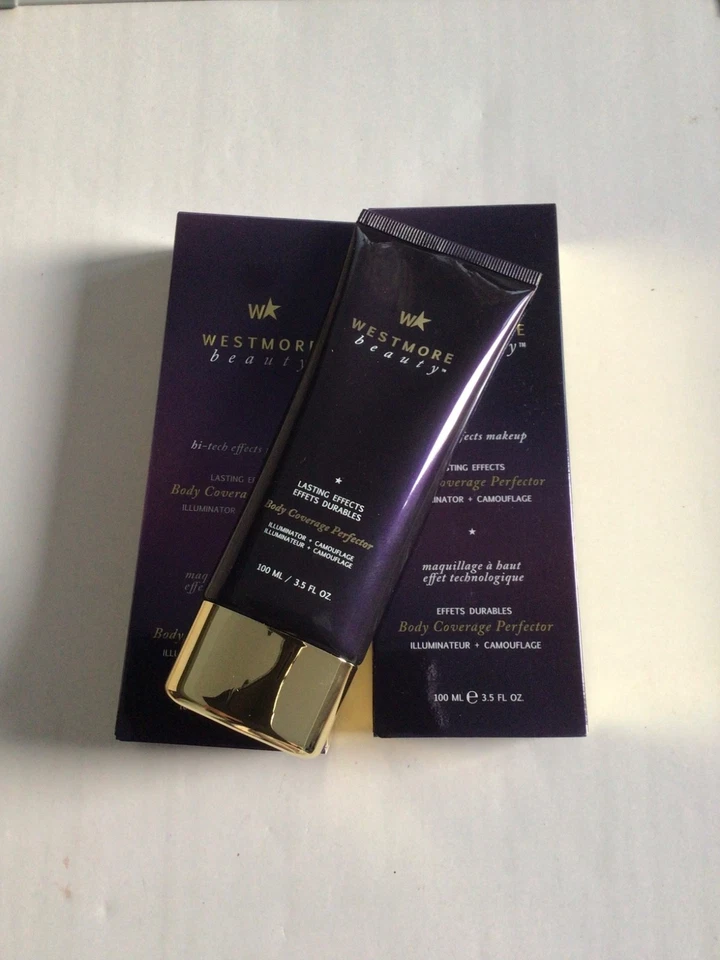 2 x 3.5 oz Body Coverage Body Makeup Beauty Perfector – Golden Radiance Westmore
