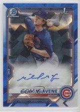 2021 Bowman Sapphire Edition Chrome Prospects Michael McAvene Auto 0y9l