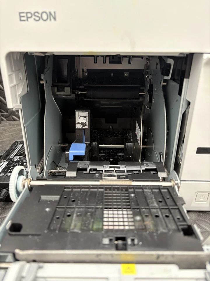 TESTED Epson ColorWorks TM-C3400 Full Color Inkjet Label Printer USB No Ink - Image 3 of 4