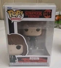 Funko Pop! TV Stranger Things Robin 1244 Vinyl Figure W/ PROTECTOR
