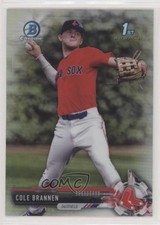 2017 Bowman Draft Chrome Refractor Cole Brannen #BDC-193 5tr