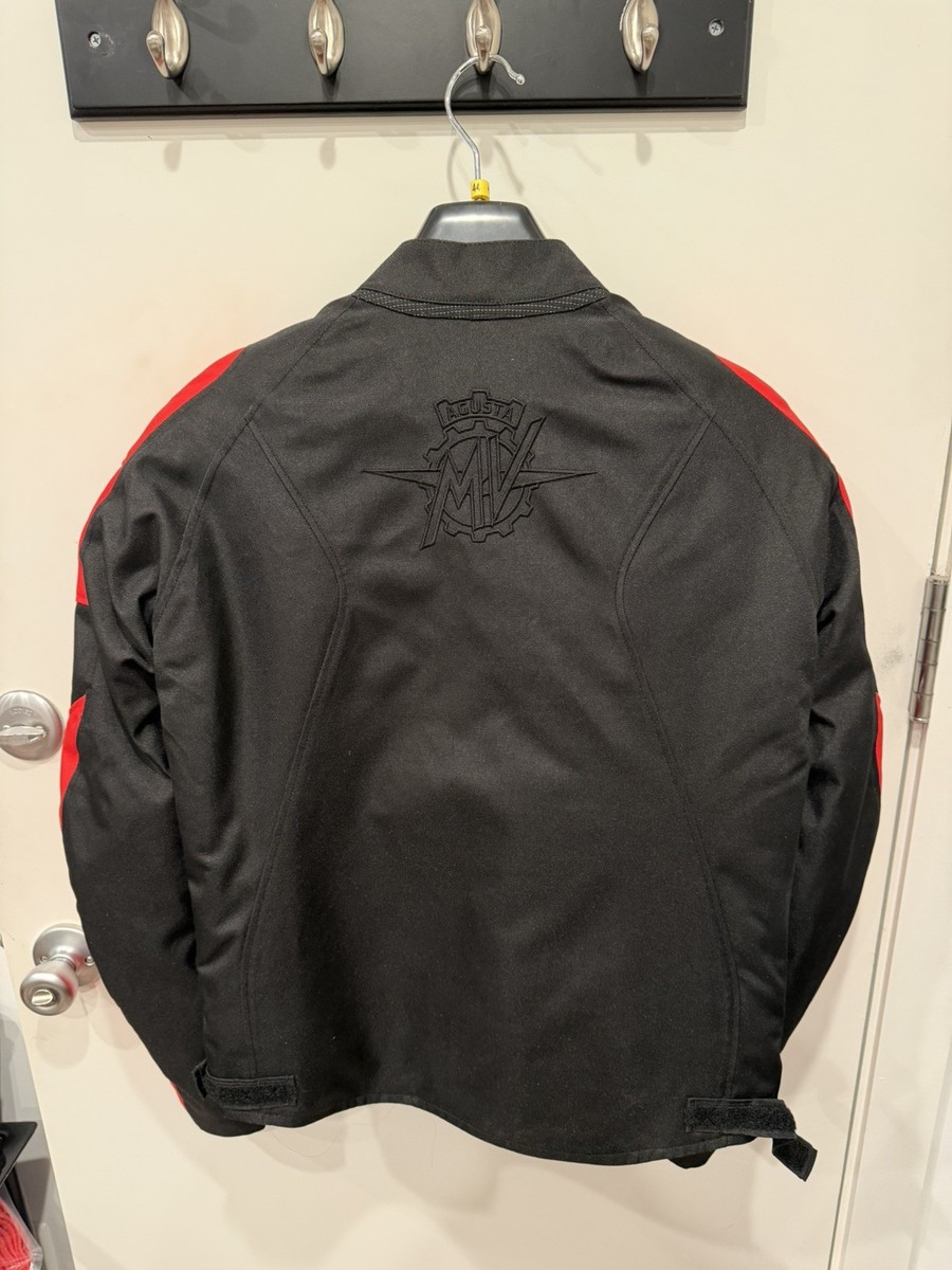 MV Agusta Dainese Mistica TEX Jacket BLACK | eBay