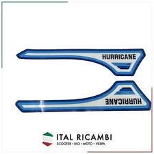 SET DECALCO ADESIVI UTAH HURRICANE AZZURRO PIAGGIO VESPA PK SPECIAL ET3 PX