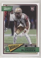 2018 Panini Classics Rookies Tarvarus McFadden #269 o6n