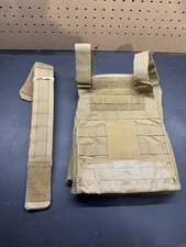 Haley Strategic Thorax Plate Carrier & Chicken Strap size medium Coyote brown
