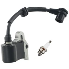 1Set Ignition Coil Spark Plug For McCulloch Eager Beaver Titan 302138 219848-00