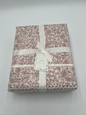 Julia Berolzheimer Pottery Barn Kids Sheet Set Queen Blooming Floral Organic New