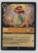 2023 Disney Lorcana The First Chapter 1 Ariel - Spectacular Singer Super Rare 2