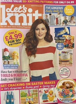 LETS KNIT MAGAZINE ISSUE FEBRUARY 2026