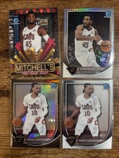 Darius Garland & Donovan Mitchell  LOT 4 2025-26 Bowman Basketball Cavaliers