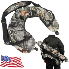 Compound Bow Sling Cams Protector Bag Strap Holder Case Shoulder Archery Hunting