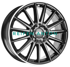 4x CMS C23 8x20 ET44 5x108 Diamant Lip Schwarz