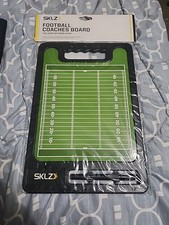 SKLZ Dry Erase Football Coach Board with Marker NEW in bag