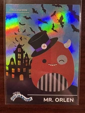 2025 Panini Squishmallows Halloween Rainbow Foil #75 Mr. Orlen