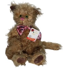 Clemens Spieltiere Katze Nicki Mohair, designed by Claudia Wagner-Weinstein Kusc