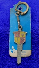 NOS De Soto Key Blank Key Ring Key Chain Accessory