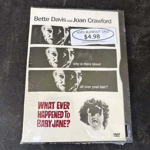 What Ever Happened to Baby Jane (DVD, 1962) Bette Davis / Brand New Sealed