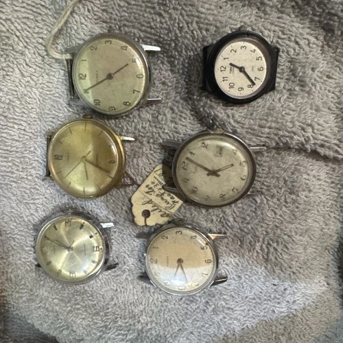 Wristwatch Vintage Timex Watches For Parts Are Repair