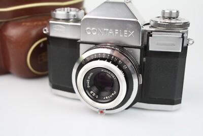Zeiss Ikon Contaflex 35mm Synchro- Pantar f/2.8 45mm lens | eBay