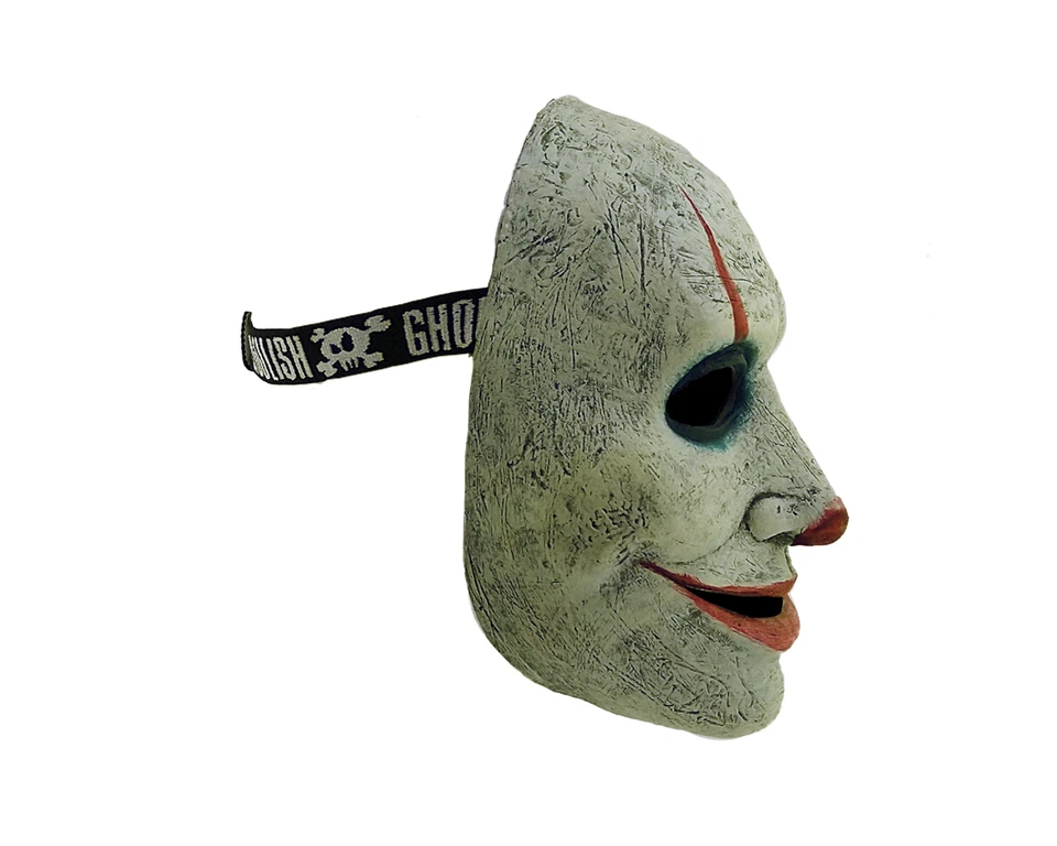Ghoulish Productions Murder Clown Latex Face Mask Horror Halloween Cosplay - Image 4 of 4