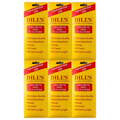 #ad #ad Dills Pipe Cleaners Yellow Regular Sturdy Cotton Pack of 6 192 Total $19.99