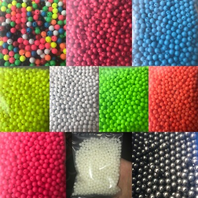 6mm Green Coloured Sea Fishing Beads Rig Lure making