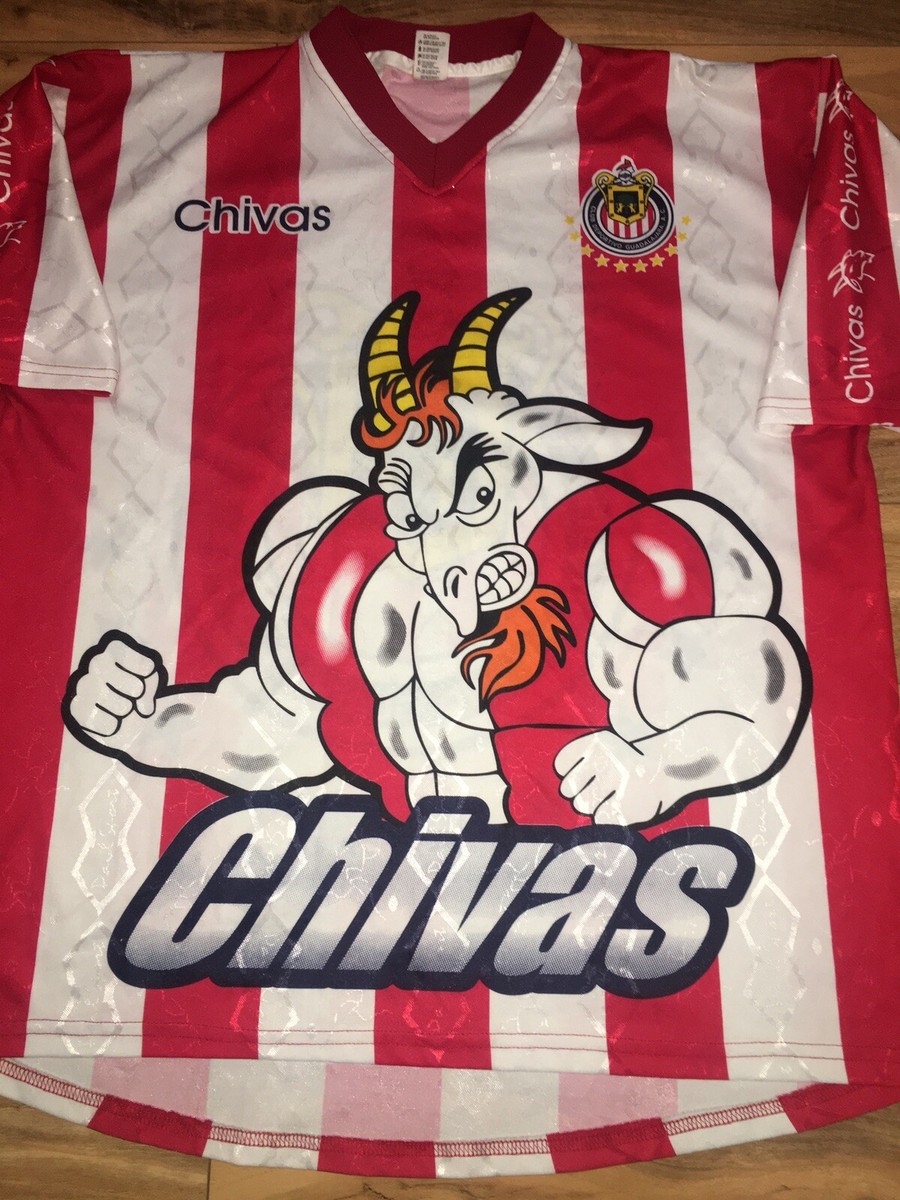 Vintage CHIVAS Del Guadalajara Mexico Paul Sport Soccer XL Vintage CHIVAS Del Guadalajara Mexico Paul Sport Soccer XL