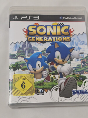 Sonic Generations | PlayStation 3, PS3 | Anleitung | Sehr gut