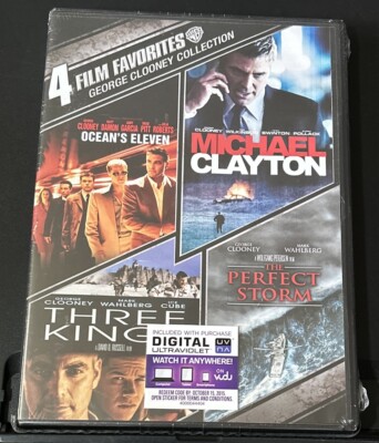 4 Film Favorites: George Clooney (DVD) BRAND NEW FACTORY SEALED