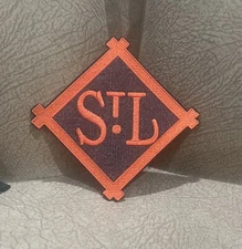 RARE St. Louis Browns Logo Patch 4in. Sew On Iron Vintage Jersey Uniform Mascot