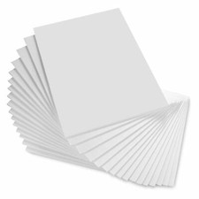  A4 FOAMEX FOAM BOARD MATT PVC WHITE printing, display, mounting, crafts, art