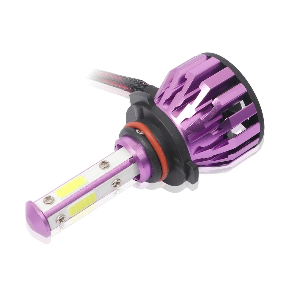 9005 HB3 LED Headlight Bulbs Kit 2000W 300000LM Car Truck Light 6000K White Lamp - Image 4 of 4