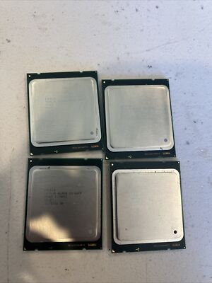 Lot Of 4Intel Xeon E5-2640 SR0H5 SR0KR 2.50GHz 15M Six-Core LGA 2011 Server CPU