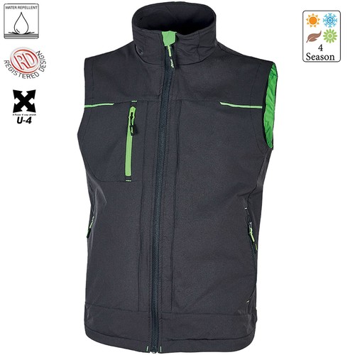 Gilet Personalizzato Con Stampa Logo, Testo O Immagine - Leggero E Traspirante Uomo/Donna - Giubbotto Senza Maniche