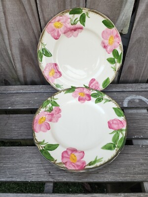 Franciscan Desert Rose Salad Plates Set Of Made in USA